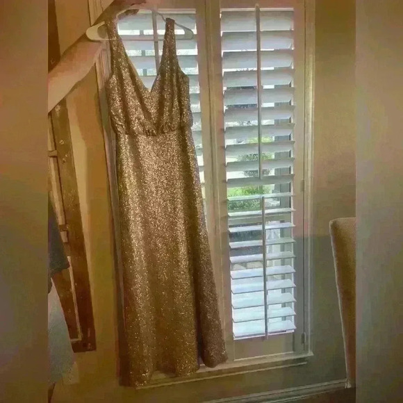 Sorella Vita Sequin Long Dress Gown - Picture 6 of 11